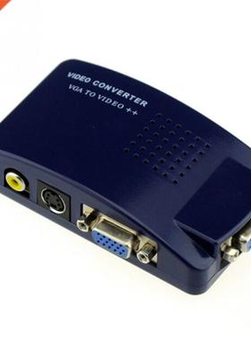 For all PC and MAC notebook VGA to V/CVBS/S-Vdeo/RCAVGA to