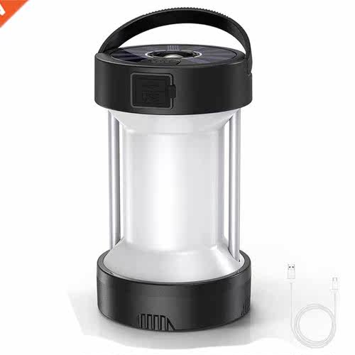 Camping Lantern Rechargeable Solar Camping Lights With 4 Mod