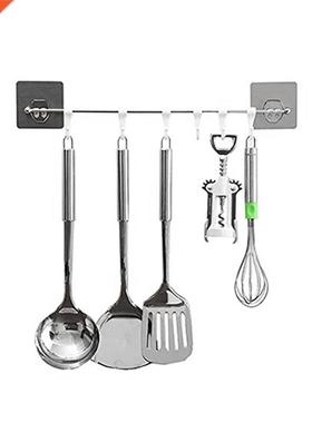 Wall Bar Kitchen Storage Rack 适用于 Utensils Spatula Casser