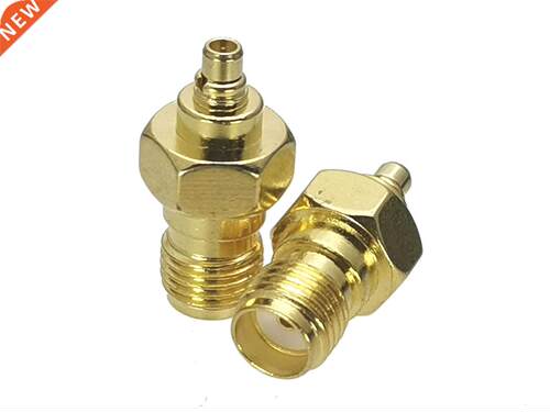 10Pcs SMA Female Jack to MMCX Male Plug RF Adapter Connector