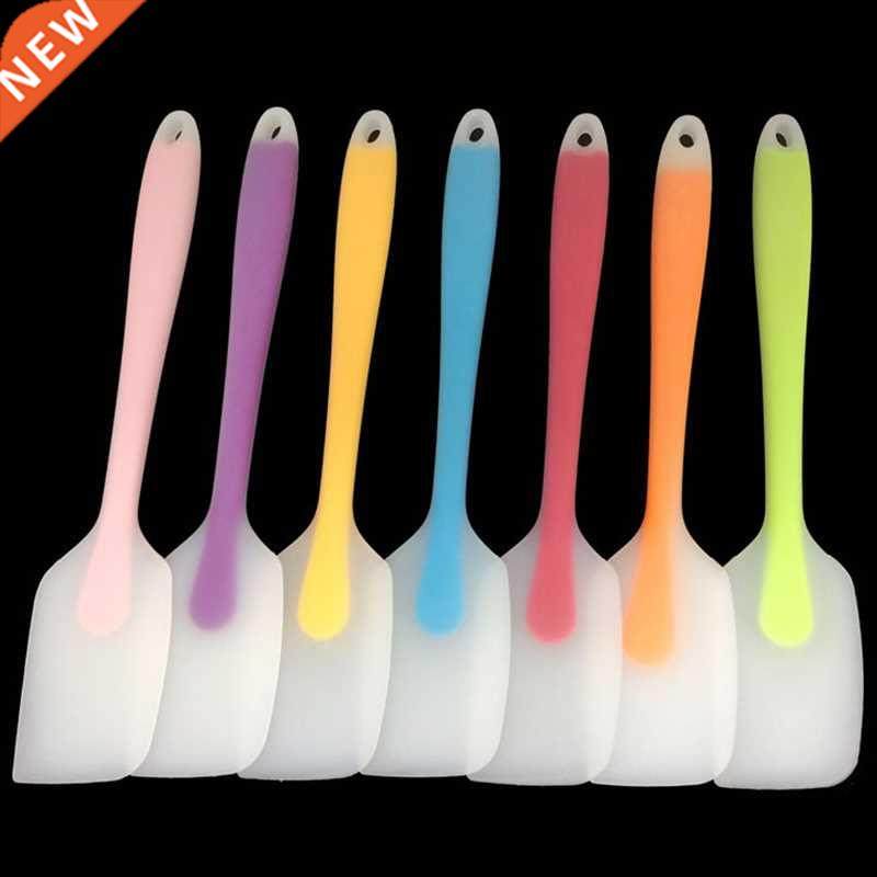 Colorful Silicone Cream Spatula Flexible Butter Scraper Non-