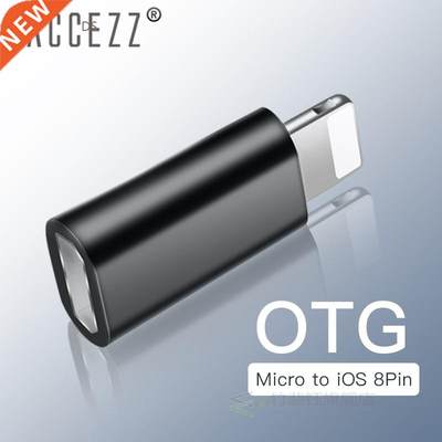 Mini Fast Charging Data OTG Micro USB To Lighting Adapter Fo