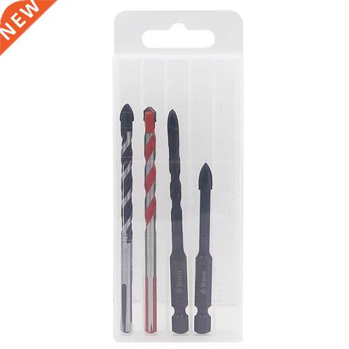 Hexagonal Shank Cross Bits Tile Drill Bits Extended Ceramic