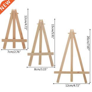 Easel Frame Tripod Natural Meeting Mini Display Wedding Wood