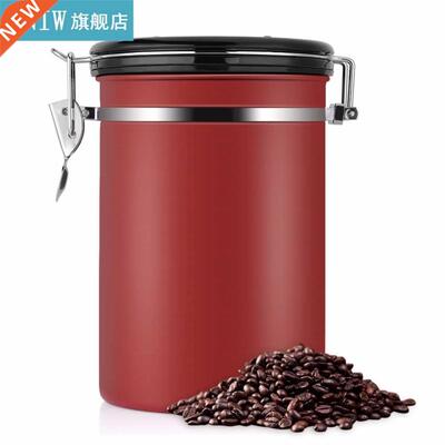 Coffee Container Large Airtight Stainless Steel Coffee Tea C