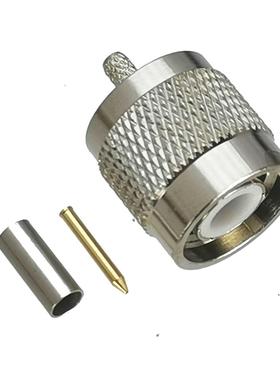 1Pcs Connector TNC Male plug Crimp RG316 RG174 LMR100 Cable
