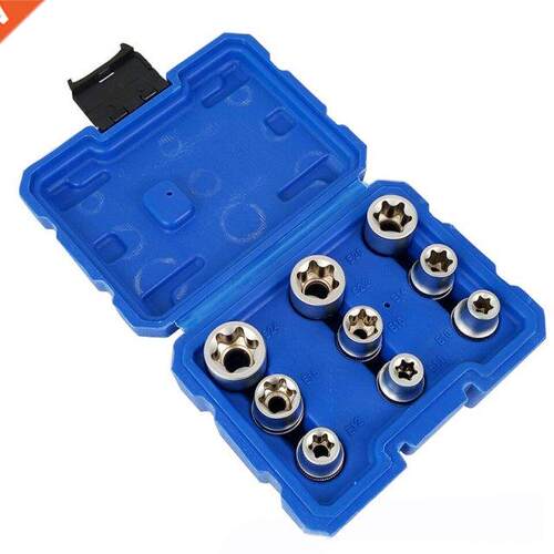 1/2 Plum Hex Socket Set Torx Star E Socket Sleeve Nuts Drive