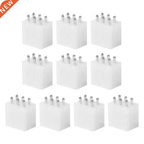 10pcs 6 Pin Power Connector Loop Replacement Power Supply Mi