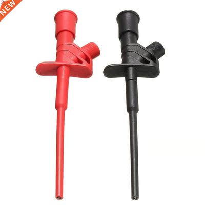 2Pcs 4 Quick Test Hook Clip P5004 Professional Insulated