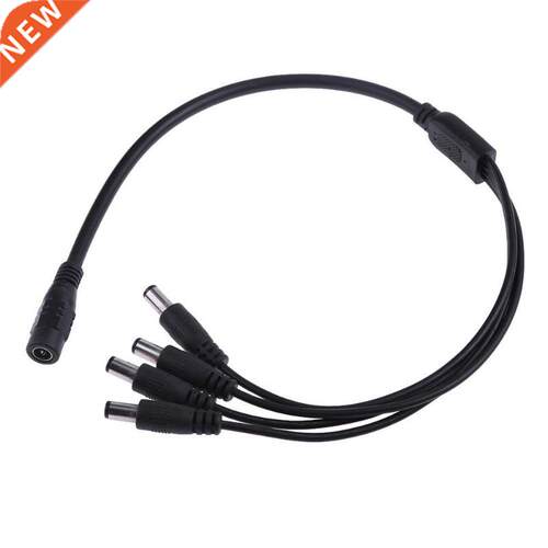 45cm DC 1 Female to DC 4 Male Plug Power Cord Adapter Connec