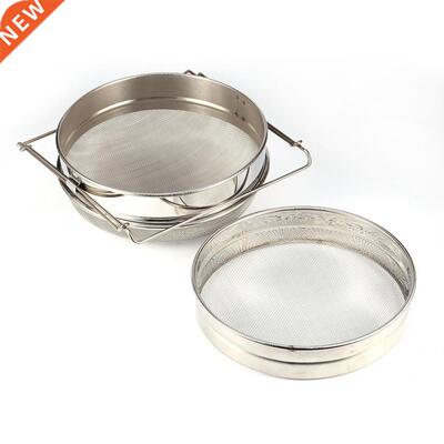 Stainless Steel Beekeeping Equipment Double Honey Strainer/