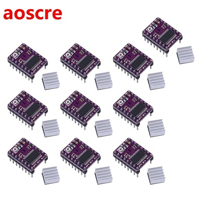 10Pcs Stepstick Drv8825 Stepper Motor Driver 4 PCB Board Rep