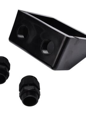 Mayitr ABS Roof Solar Panel Waterproof Cable Entry Gland Box