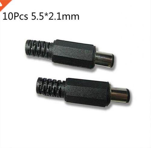 10Pcs DC Plug Male Electrical Socket Outlet DC-005 DC Outlet