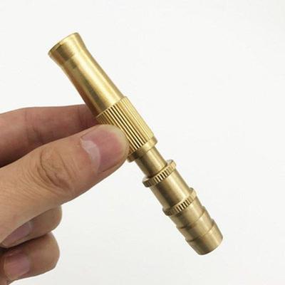 1pc Garden Car Wash Adjustable Brass Sprinkler Spray Nozzle