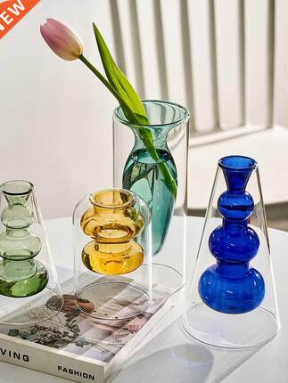 Home Decortion Vses Double Lyer Colored Decortion Glss