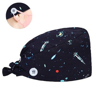 Nurse Hat Bouffant New Floral Scrub quirurgicos 1PC gorros