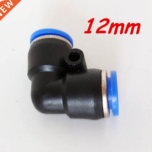 10Pcs 12mm ID Pneumatic Connectors Push in Elbow Fitting Equ