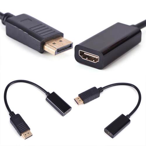25cm Transit Line DP To HDMI Displayport Transfer Male To HD