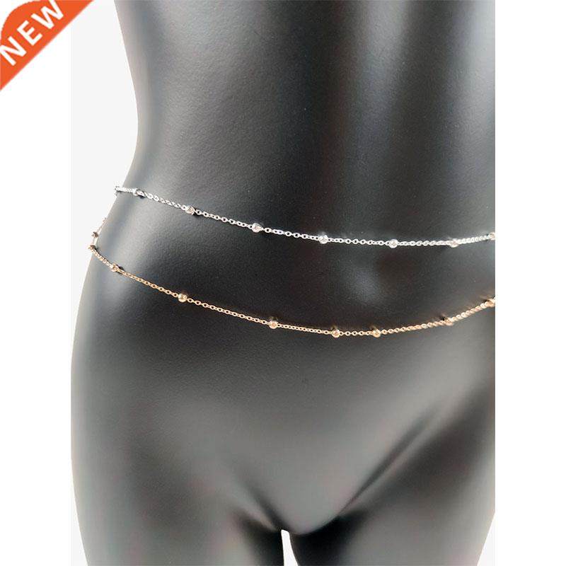 Simple Waist Chains Body Chain Goth Punk Fashion Body Jewelr