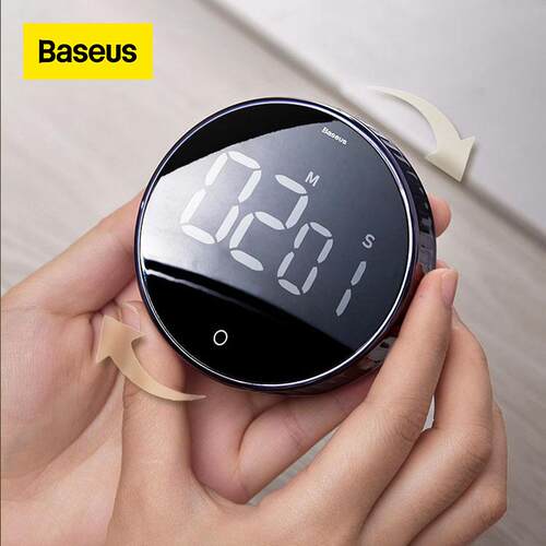 Baseus Magnetic Digital Timer for Kitchen Cooking Shower Stu