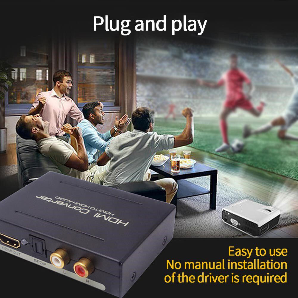 HDMI Audio Extractor 5.1 Channel 2.0 Channel HDMI Audio Extr