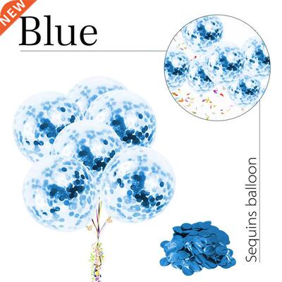 12 inch Balloons Balls Dreamlike Sequins Confetti Balloon Tr