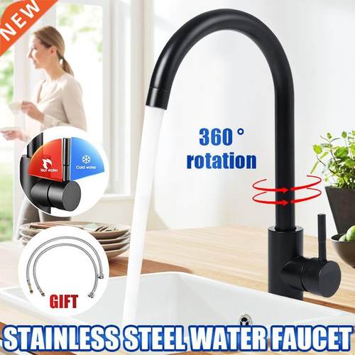 360 Rotate Black Basin ixer Tap Kitchen Accessories Kitchen