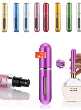 5ml 8ml Refillable Mini Perfume Spray Bottle Aluminum