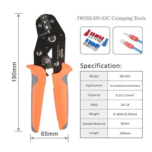 mini hand Crimping tool SN-28B/48B/58B/01BM/03BM/2546B/2549/