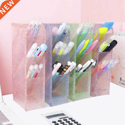 Kawaii Large Capacity Desk Pen Holder Pencil Makeup Storage