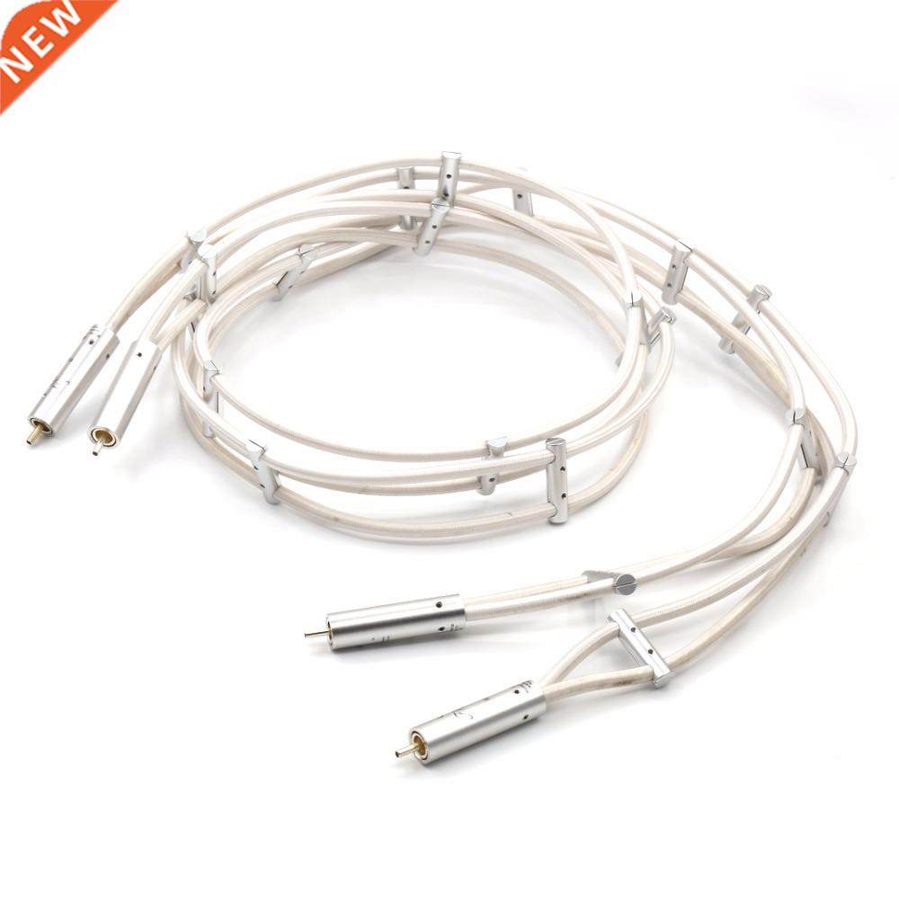 YTER Argento the Flow Hi Fi Audio RCA Cable Interconnect Cab