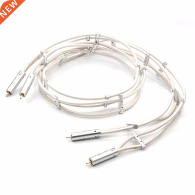 YTER Argento the Flow Hi Fi Audio RCA Cable Interconnect Cab