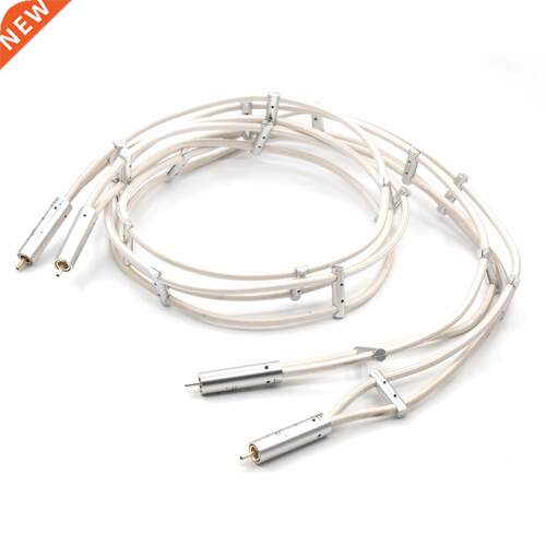YTER Argento the Flow Hi Fi Audio RCA Cable Interconnect Cab