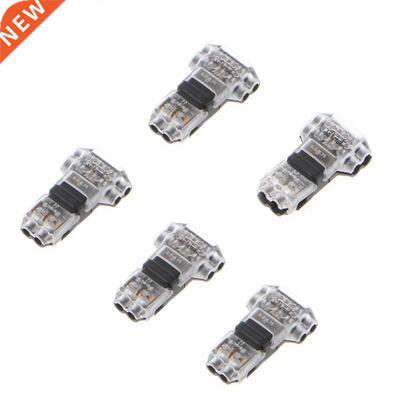5 Pcs 2 Pin 2 Wires 300V 10A Compact Wire Connector T yle