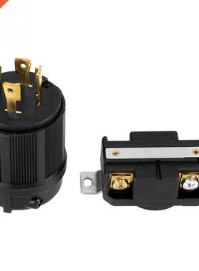 AC 125V-250V 0A 4 Pin NEMA L14-0 Generator RV Plug Socket