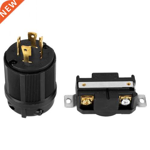AC 125V-250V 0A 4 Pin NEMA L14-0 Generator RV Plug Socket