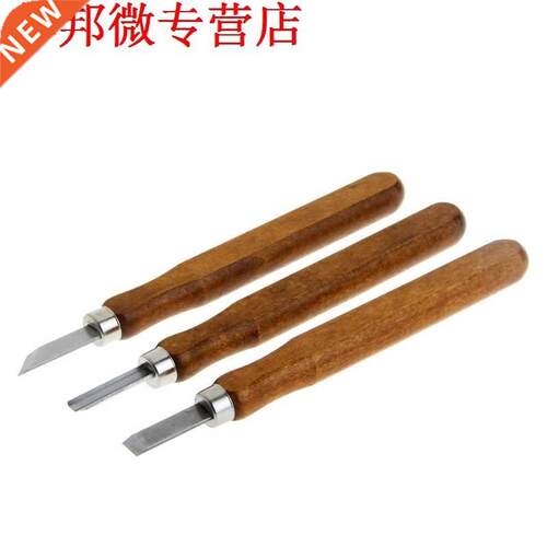 3Pcs Wood Sculpture Tool Set Mini Chisel Steel Blades Asstor