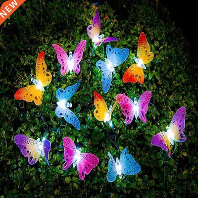 12/20LED Fiber Optic Fairy Waterproof Led Strip Lights Solar