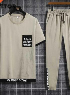 Men	s Sets Hip hop Clothes Setwear Spring Summer Outf