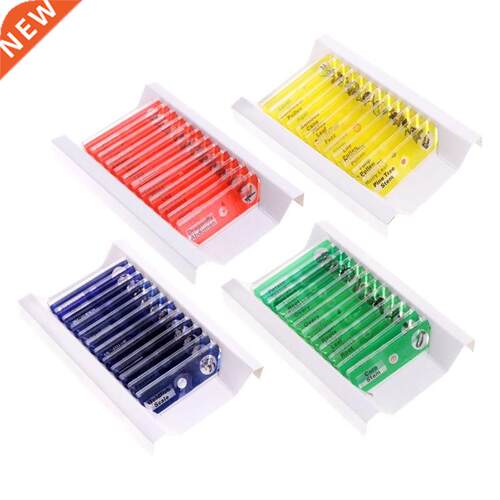 12 Pcs Prepared Microscope Slides Set Specimen For Student B