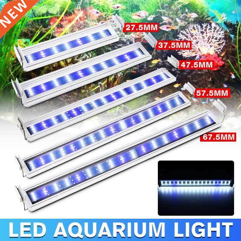27-57CM Super Slim Aquarium 220V LED Lighting Aquatic Plant