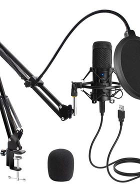 USB Microphone Condenser D80 Recording Microphone with Stand