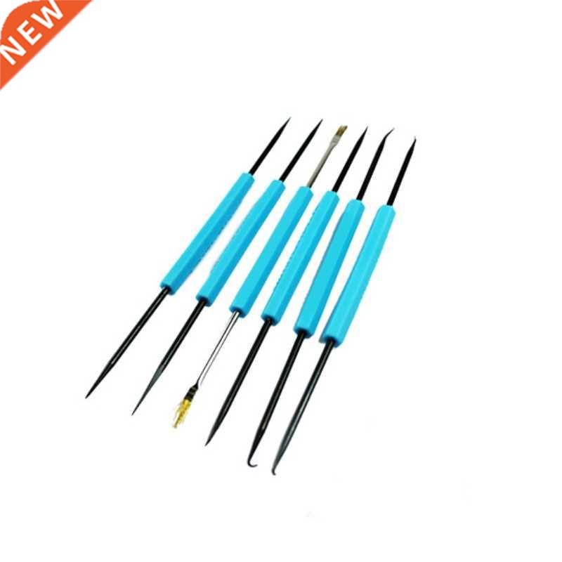 6Pcs Steel Assst Knfe Fork Reamer Chp Hold Needle Tools S
