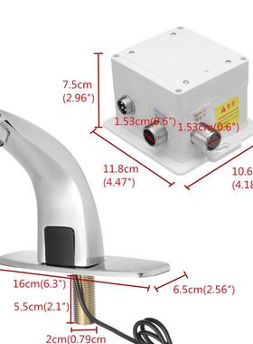 Automatic Hands Electric Touchless Bathroom Sensor Faucets W