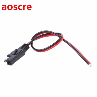 SAE DIY Cable 18AWG DC Power Automotive Plug Extension Cord
