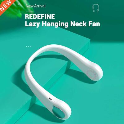 Neckband Fan USB Rechargeable Fan 3 Speeds Wearable Fan Lazy