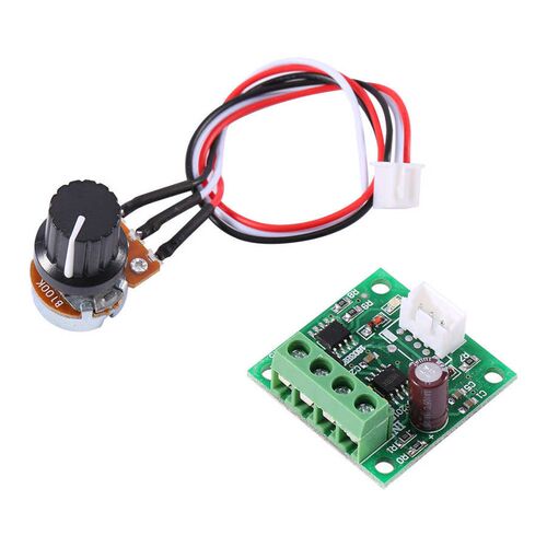 PWM Motor Speed Controller DC 1.8V to 15V 2A Low Voltage Reg