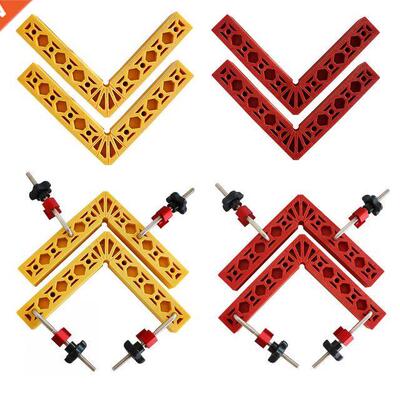 200mm Carpenter Woodworking Square Corner Clamping Ruler Rig