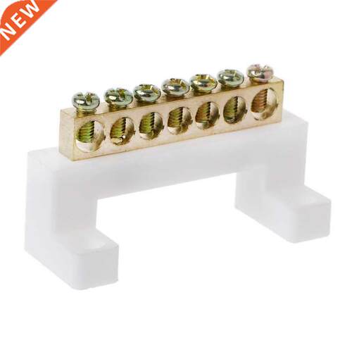 7 Positions Electric Cable Connector Screw Barrier Terminal